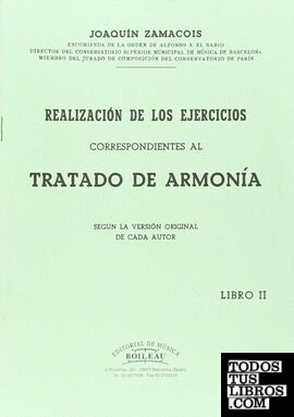Realización Ejercicios Armonía Vol.II