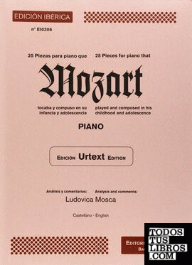 25 piezas que Mozart tocaba y compuso en su infanc