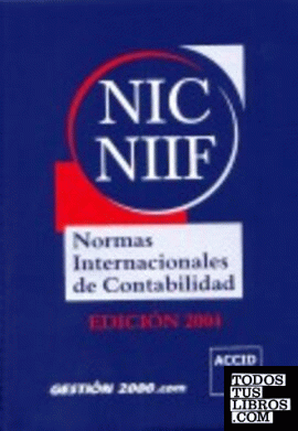 Normas internacionales de contabilidad NIC /NIIF