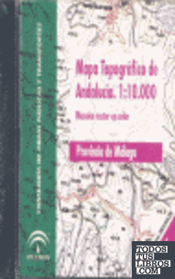 Mapa topográfico de Andalucía, E 1:10.000. Mosaico Raster, provincia de Jaén