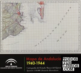 Mapa de andalucía 1:50.000. 1940-1944