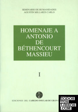 Homenaje a Antonio de Bethencourt Massieu