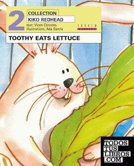 Toothy Eats Lettuce