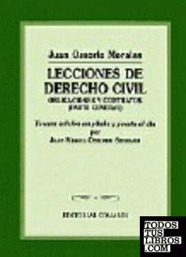 LECCIONES DE DERECHO CIVIL.