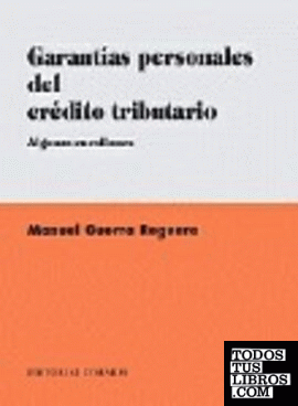 GARANTIAS PERSONALES DEL CREDITO TRIBUTARIO.