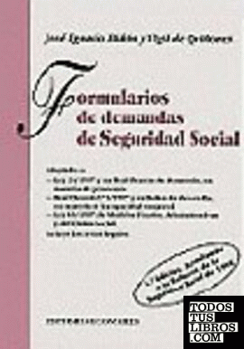 FORMULARIOS DE DEMANDAS DE SEGURIDAD SOCIAL.