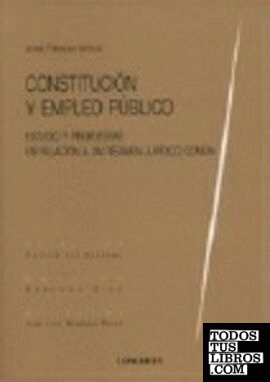 Constitución y empleo público
