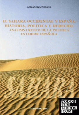 El Sahara occidental y España