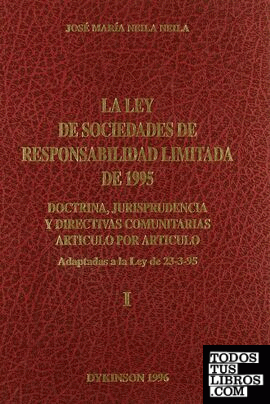 La Ley de sociedades de responsabilidad limitada de 1995