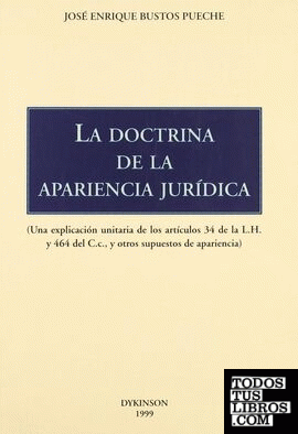 La doctrina de apariencia jurídica