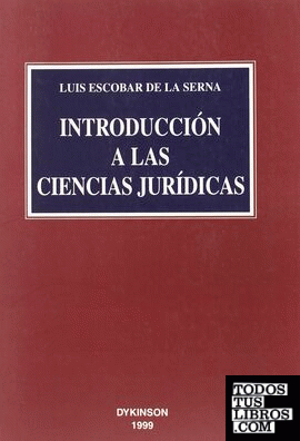 Introducción a las ciencias jurídicas
