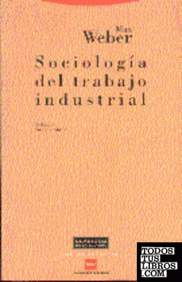 SOCIOLOGIA DEL TRABAJO INDUSTRIAL