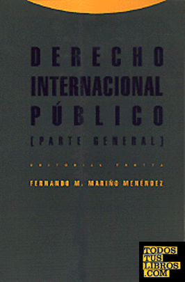 Derecho Internacional Público. Parte General.