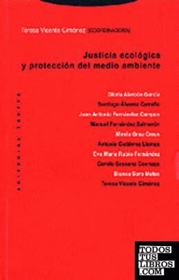 JUSTICIA ECOLOGICA Y PROTECCION MEDIO AMBIENTE