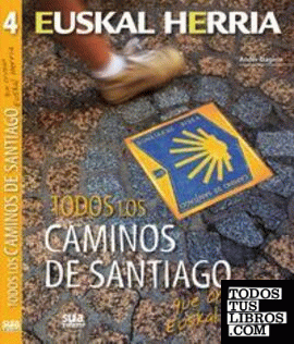 Todos los Caminos de Santiago que cruzan Euskal Herria