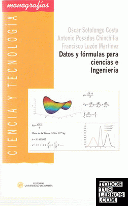 Datos y fórmulas para ciencias e ingeniería