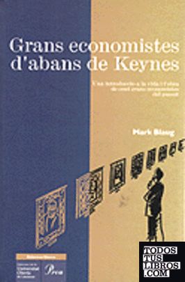 Grans economistes d'abans de Keynes