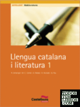 LLENGUA CATALANA I LITERATURA 1