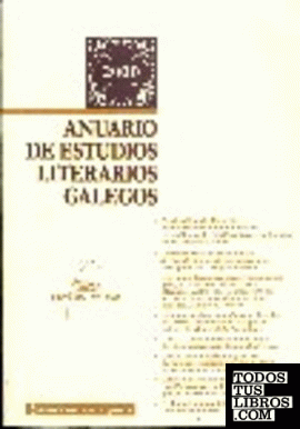 Anuario de Estudios Literarios Galegos - 2000