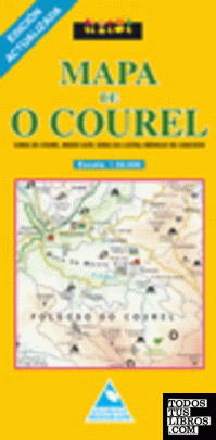 Mapa da Serra do Courel