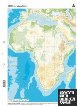 Mapa físico África