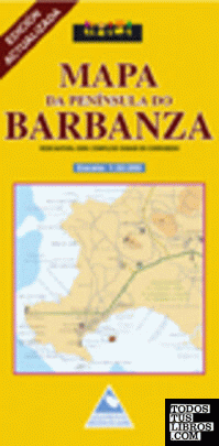 Mapa da península do Barbanza
