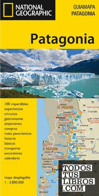 Guia mapa de patagonia