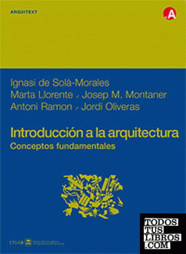 Introducción a la arquitectura. Conceptos fundamentales