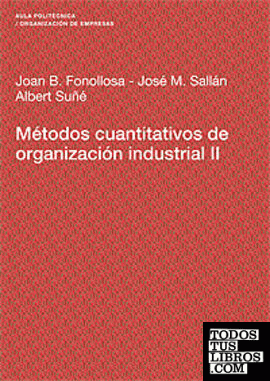 Métodos cuantitativos de organización industrial II