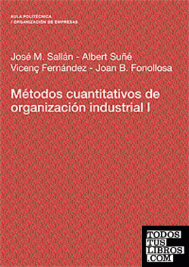 Métodos cuantitativos de organización industrial I