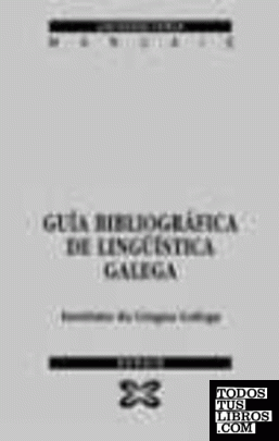 Guía bibliográfica de linguística galega