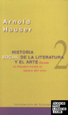 Historia social de la literatura y el arte