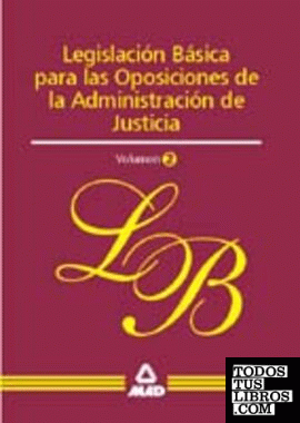 Legislación básica de la administración de justicia 2