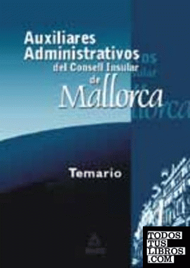 Auxiliar administrativo del Consell Insular de Mallorca