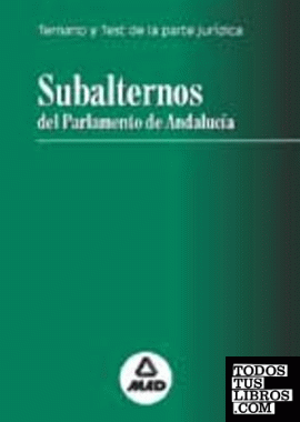 Subalternos del Parlamento Andaluz