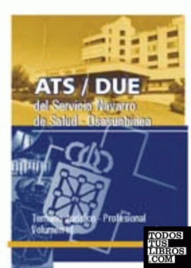 ATS/DUE del Servicio Navarro de Salud, Osasumbidea. Temario específico