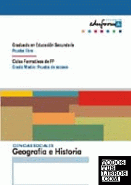 Ciencias sociales: geografía e historia. Graduado en educación secundaria (prueb