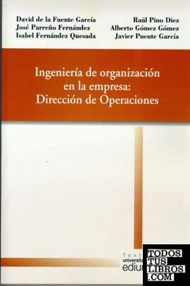 Ingeniería de organización en la empresa: Dirección de Operaciones