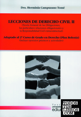 Lecciones de Derecho Civil II