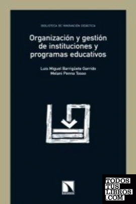 Organización y gestión de instituciones y programas educativos