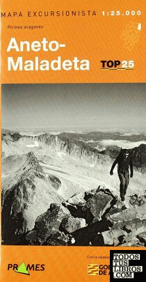 Mapa excursionista Aneto-Maladeta, E 1:25.000