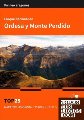 Mapa Top 25 Parque Nacional de Ordesa y Monte Perdido