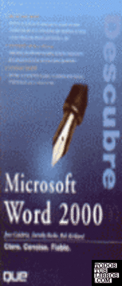 Descubre Microsoft Word 2000