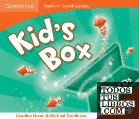 Kid's Box for Spanish Speakers Level 4 Audio CDs (4)