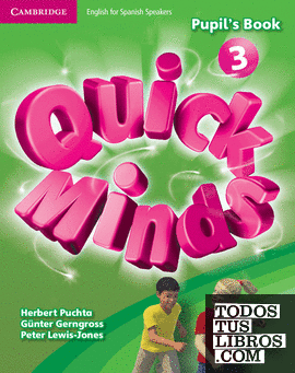 Quick Minds Level 3 Pupil's Book with Online Interactive Activities Spanish Edition
