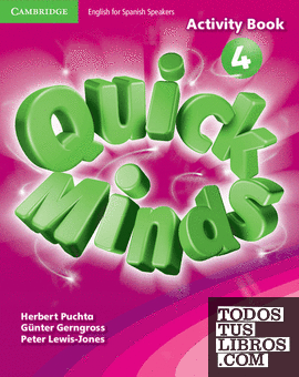 Quick Minds Level 4 Activity Book Spanish Edition