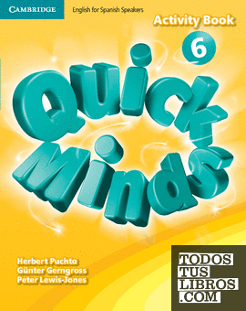 Quick Minds Level 6 Activity Book Spanish Edition