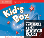 Kid's Box for Spanish Speakers Level 2 Audio CDs (4)