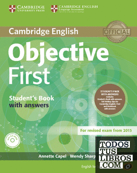 Objective First for Spanish Speakers Self-Study Pack (Student's Book with Answers, Class CDs (3))