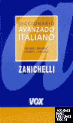 Diccionario avanzado italiano-spagnolo/español-Italiano